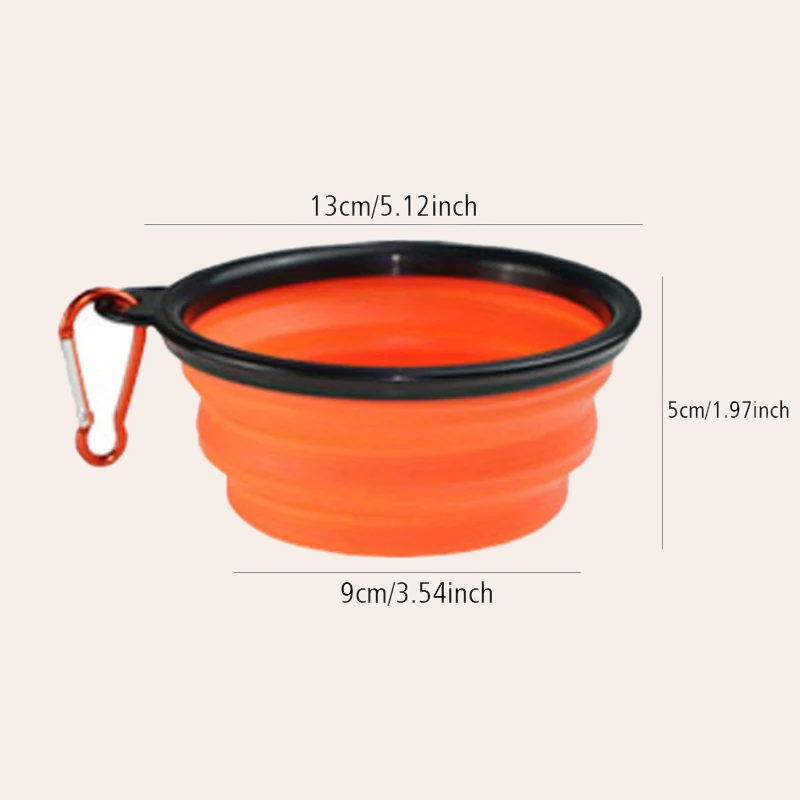 Collapsible Dog Travel Bowl
