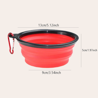 Collapsible Dog Travel Bowl