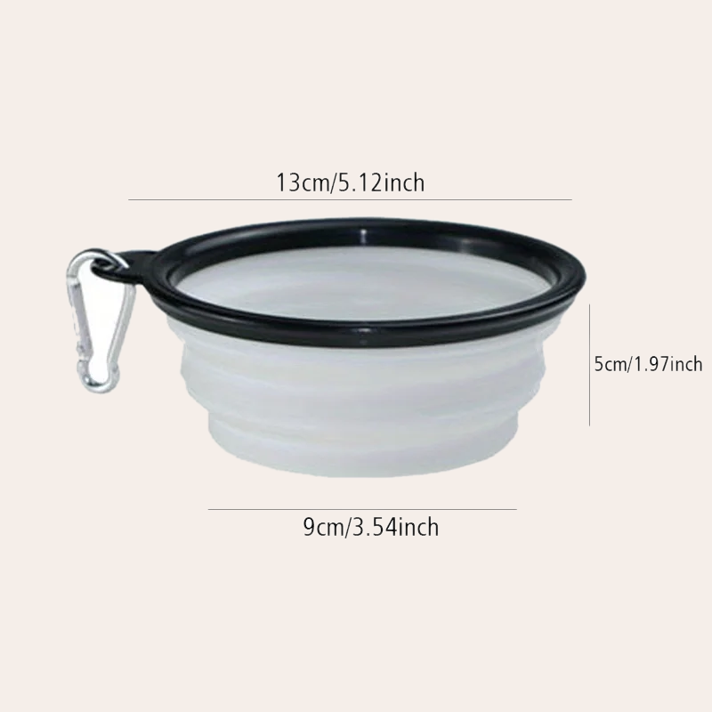 Collapsible Dog Travel Bowl