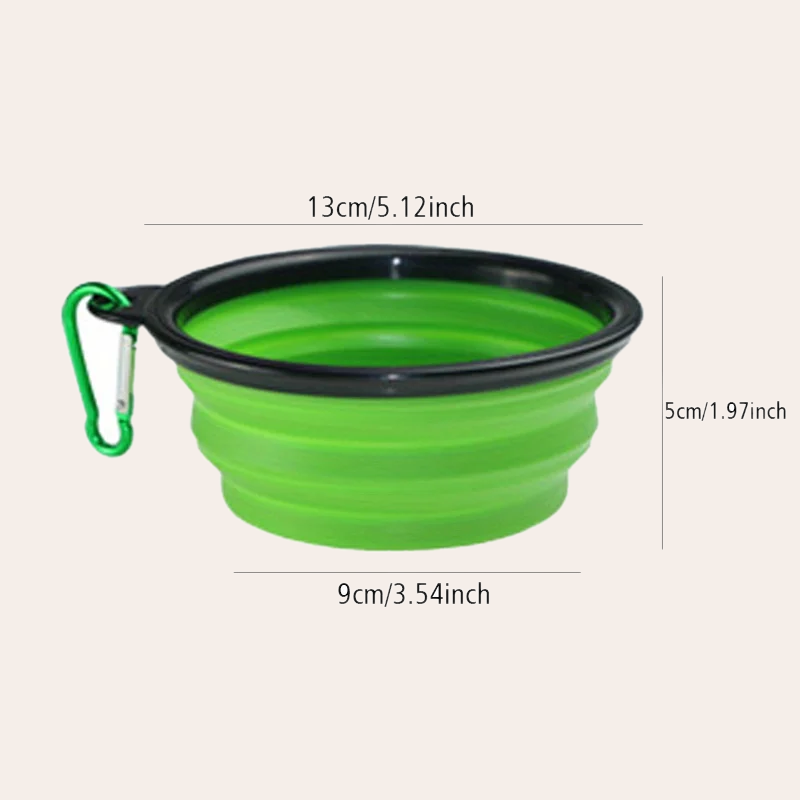 Collapsible Dog Travel Bowl