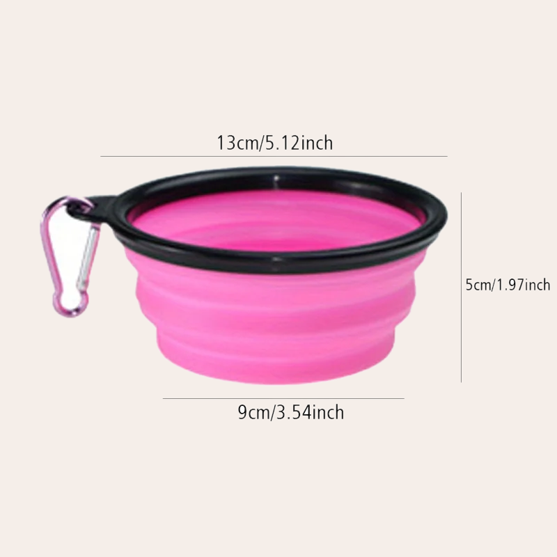 Collapsible Dog Travel Bowl