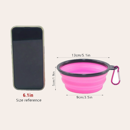 Collapsible Dog Travel Bowl