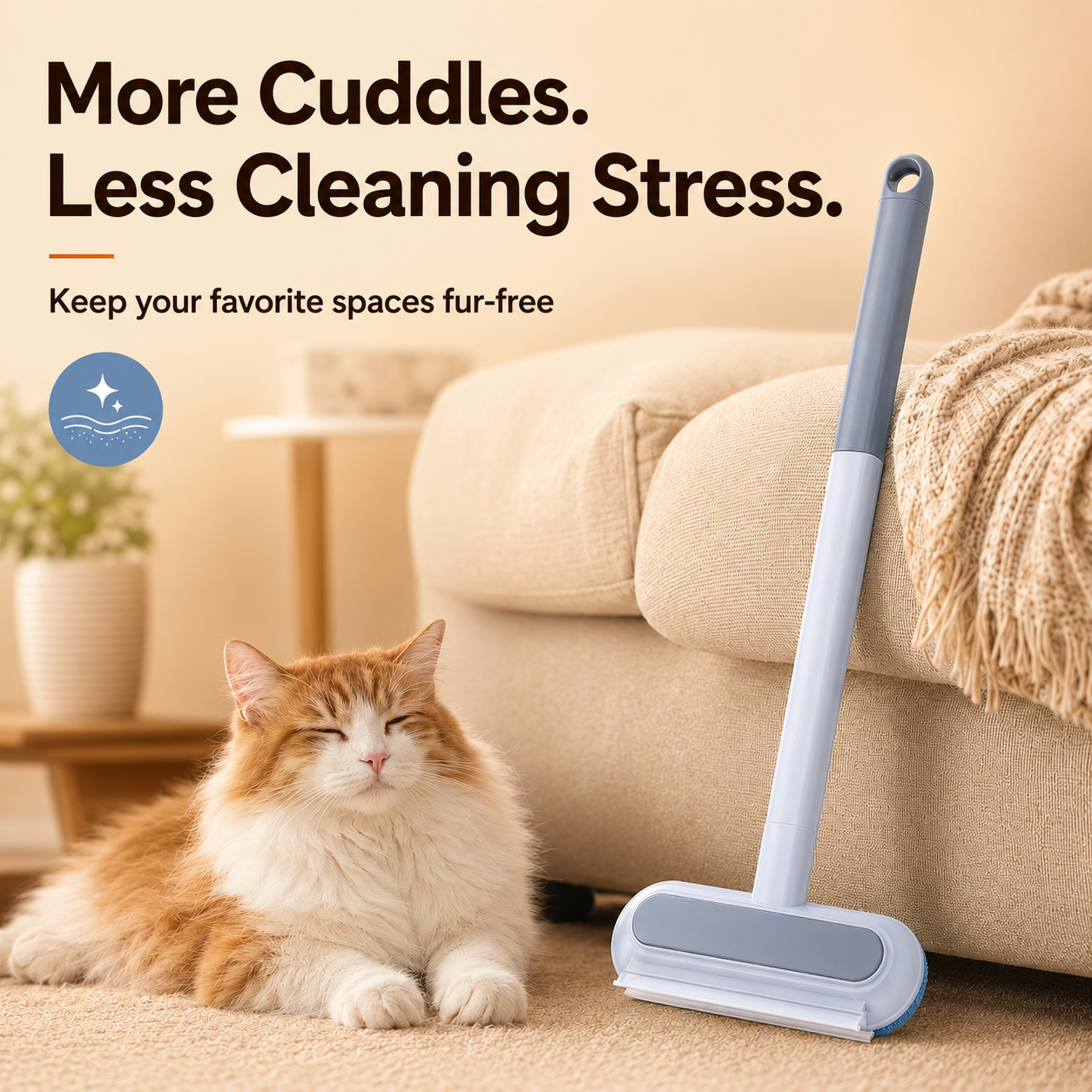 FurSweep 4-in-1 Pet Hair Remover