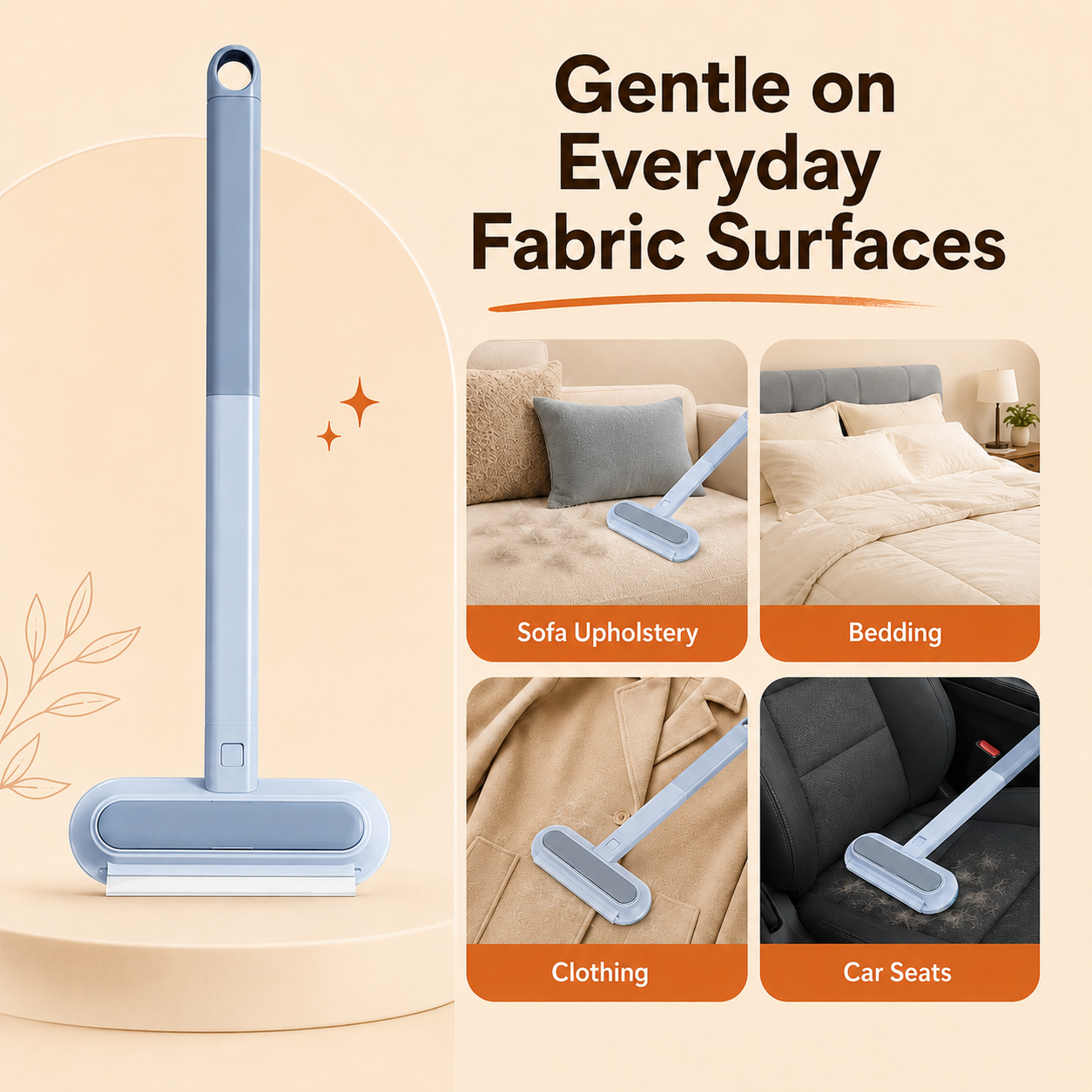FurSweep 4-in-1 Pet Hair Remover