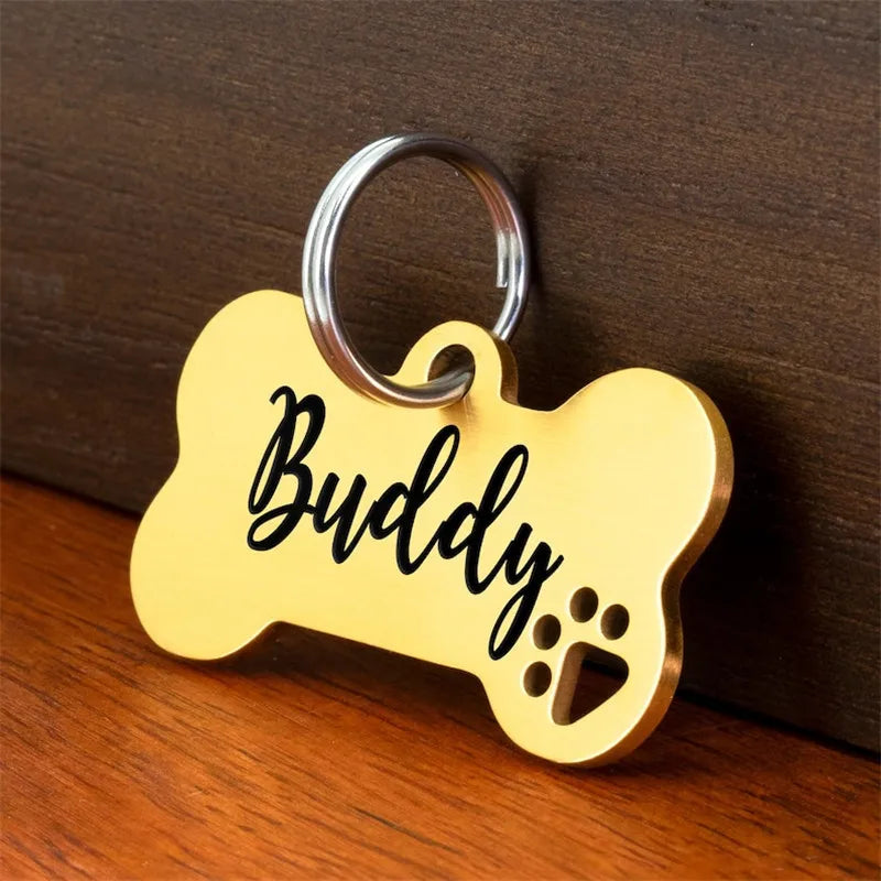 Customizable Dog ID Tag