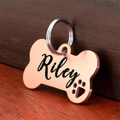 Customizable Dog ID Tag