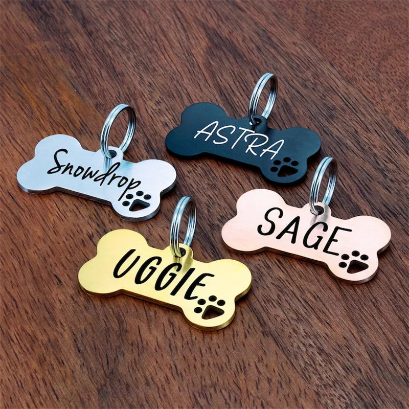 Customizable Dog ID Tag