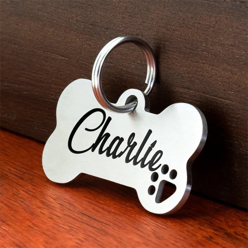 Customizable Dog ID Tag